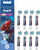 Koka furçe dhëmbësh Oral-B Kids Spiderman, set 8 copë, për fëmijë, të bardha