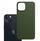 Kapak telefoni 3MK Hardy MagSilicone për iPhone 15, silikon, MagSafe, jeshile e errët