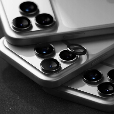 Mbrojtse kamere Ringke Camera Lens Frame Glass, për iPhone 17 Pro 17 Pro Max, e zezë