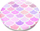 Mbajtëse telefoni PopSockets 800943 PopGrip, model mermaid, rozë vjollcë
