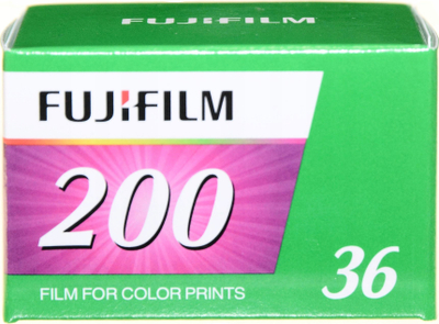 Film fotografik Fujifilm 200 EC 135, ISO 200, 36 poza, me ngjyra