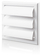 Rrjetë ventilimi murale Ventika MW120AZK, 187x187mm, Ø125mm, e bardhë