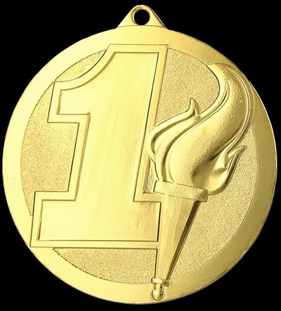 Medalje Gold 1st Place MMC6064, 60mm, për vend t’parë
