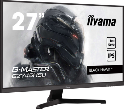 Monitor gaming Iiyama G-MASTER G2745HSU-B2, 27", Full HD 100Hz, i zi