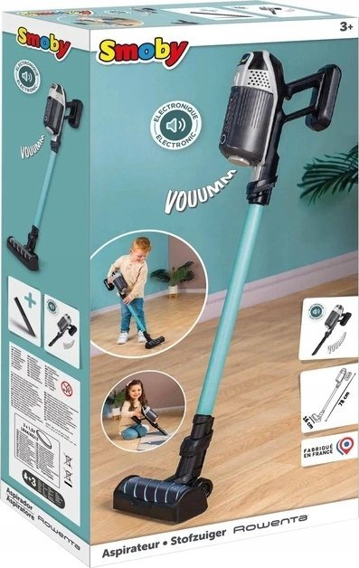 Lodër fshesë me korrent Smoby Rowenta X Force Flex, me tingull, me bateri të përfshira