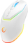 Maus за гејминг Rampage Vortex M1, безжичен, RGB, бел