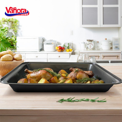 Tepsi furre Vanora Home Easy Bake, 42x29x5 cm, teflon, e zezë
