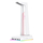Mbajtëse kufjesh Onikuma ST2, RGB, 3x USB, e bardhë