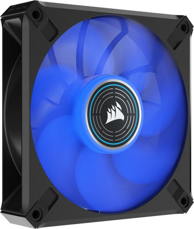 Ventilator Corsair ML120 LED Elite Blue (CO-9050122-WW), zi dhe bardhë