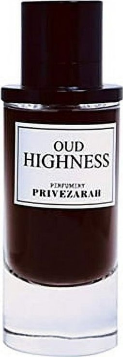 Parfum Zarah Oud Highness EDP, 80ml, unisex, shishe e errët