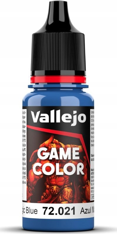 Bojë akrilike Vallejo Game Color 72021, 17ml, Magic Blue