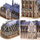 Puzzle 3D Piececool Notre-Dame De Paris, model metalik, 382 pjesë, shumëngjyrësh