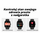 Ora inteligjente Gravity GT18-7, 1.83", rrip gome 22mm, rozë