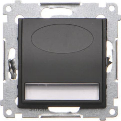 Dritë shkalle LED Simon 54 DOSA.01/49, 1.1W, 230V, e zezë mat