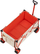 Karrocë palosëse kampingu KingCamp Folding Cart, 190L, 100kg, portokalli bezhë