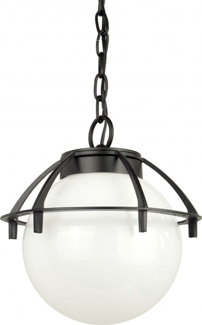 Lampë varëse për kopsht Garden Sphere, IP43, E27, e zezë
