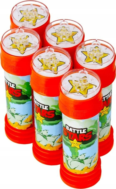 Flluska sapuni My Bubble Battle Stars 486759, 55 ml, shumëngjyrëshe