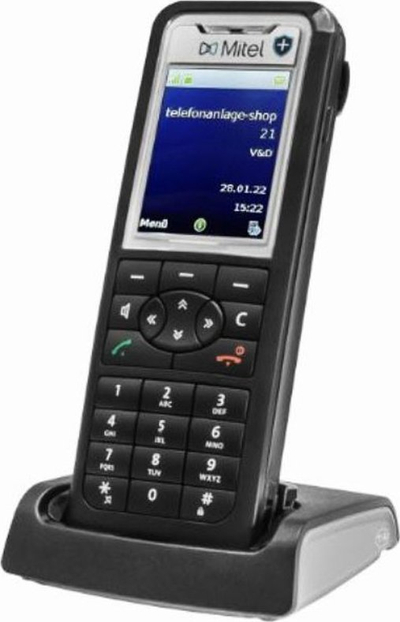 Telefoni pa tel Mitel 622DT SET, me bazë karikimi, gri