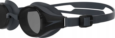 Очила за пливање Adult Hydropure Optical, оптички стакла со негативна диоптрија, црни