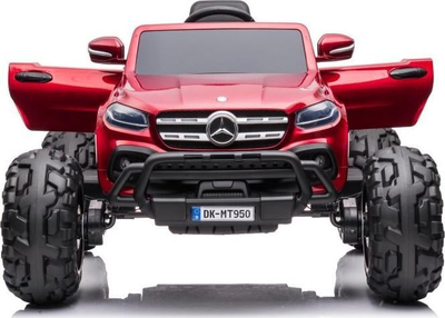 Makina elektrike për kalamaj Mercedes DK-MT950 4x4, me bateri, e kuqe me shkëlqim