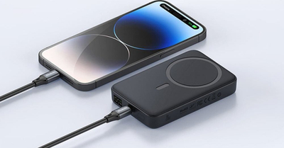 Power bank magnetik Mcdodo Fast Magnetic, 10000mAh, 20W, set me 2 copë, i zi
