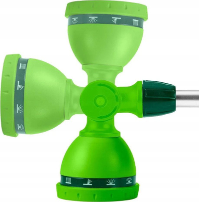 Shufër ujitje VERTO Spray Lance 10 Function 16, 40 cm, 10 mënyra spërkatje, jeshile