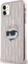 Këllëf telefoni Karl Lagerfeld IML Choupette Head Monogram, për iPhone 11 XR 6.1", transparent