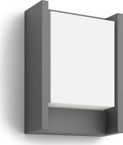 Aplik muror jashtë Philips Arbour UE, LED, 2700K, antracit