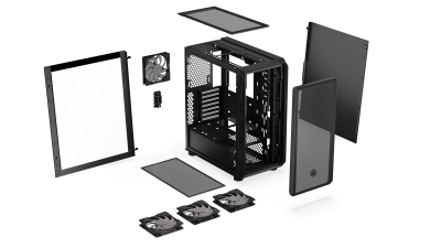 Kuti PC Endorfy Arx 500 ARGB EY2A011, ATX, xham i temperuar, e zezë