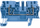 Bllok terminal Weidmuller 1608520000, 2 përçues, 2.5mm², blu
