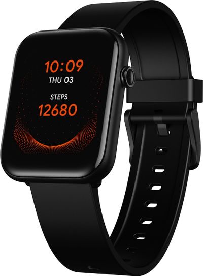 Паметен часовник Mobvoi TicWatch GTH Raven, екран 1.55", отпорен на вода, црн