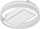 Ventilator tavani me dritë LED Osram Ceiling Fan Grill Ring, 55W, CCT, i bardhë