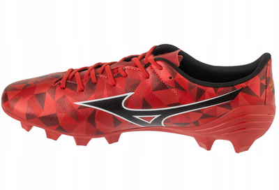 Atlete futbolli Mizuno Alfa II Select FG, terren natyral, P1GA256560, të kuqe