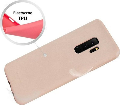 Kapak telefoni Mercury Soft për iPhone 15 Pro 6.1", TPU, ngjyra Pink Sand