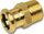 Nipël press fittings Thermador, për tub bakri 28mm, fije mashkullore 20x27
