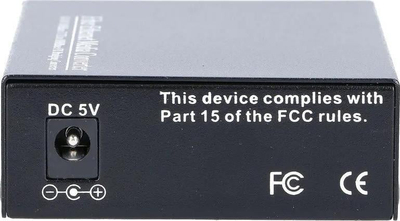Медиум конвертор Extralink Sedir, 1x SFP 1 Gb, 1x RJ45 1 Gb, црн