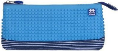 Pene Pixiecrew Pencil Case me piksele, blu