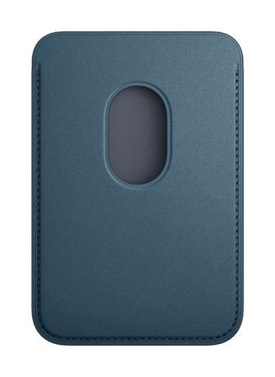 Паричник Apple iPhone FineWoven со MagSafe, Pacific Blue