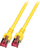 Kабел за мрежа EFB Elektronik Cat6 S/FTP, 15m, жолт