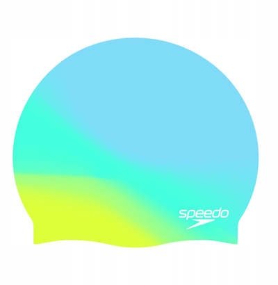 Kapelë noti fëmijësh Speedo Junior Multi Colour, silikon, shumëngjyrëshe blu
