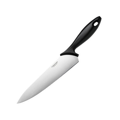 Thikë Fiskars 1002845, për kuzhinë, zezë/argjendtë