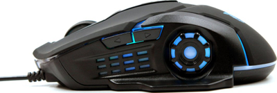 Maus gaming Varr EXAZ, optik me kabllo USB, 2600 DPI, RGB, i zi