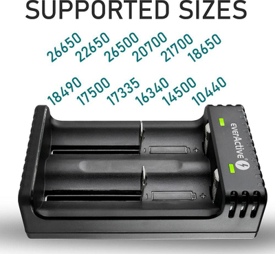 Mbushës baterie EverActive LC-200