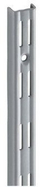 Shinë murale Malys Group Wall Upright Double Slot, 995mm, metal, gri