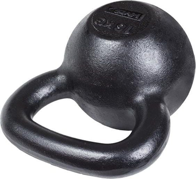 Kettlebell prej gize HMS KZG16, 16kg, gri