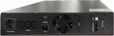 UPS Gembird EG-UPSRACK-10, 1000VA, 800W, Rack 3U, i zi