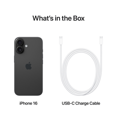 Apple iPhone 16, 128GB, Black