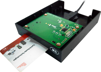 Lexues smart kartash ACS ACR38F-A2, i brendshem 3.5", USB, i zi