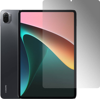 Mbrojtës ekrani Strado për Xiaomi Pad 5 5 Pro, xham i kalitur 9H, i tejdukshëm me kornizë të zezë