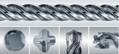 Спирала за бетон Makita NEMESIS SDS-MAX, 12mm, работна должина 200mm